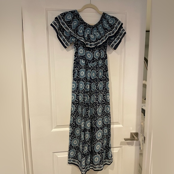 Anthropologie printed cropped jumpsuit - Picture 5 of 5